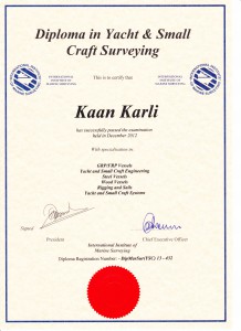 Kaan Karlı IIMS Diploma